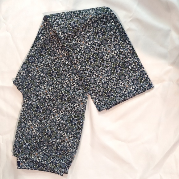 Patterned straite pants - Picture 1 of 4